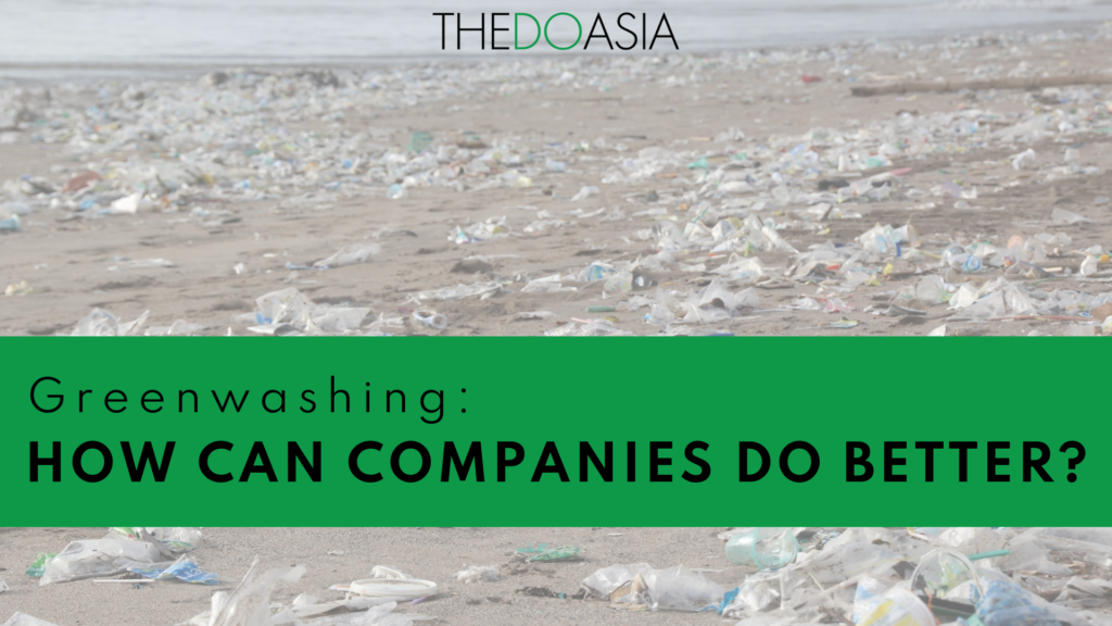 Greenwashing - how can companies do better